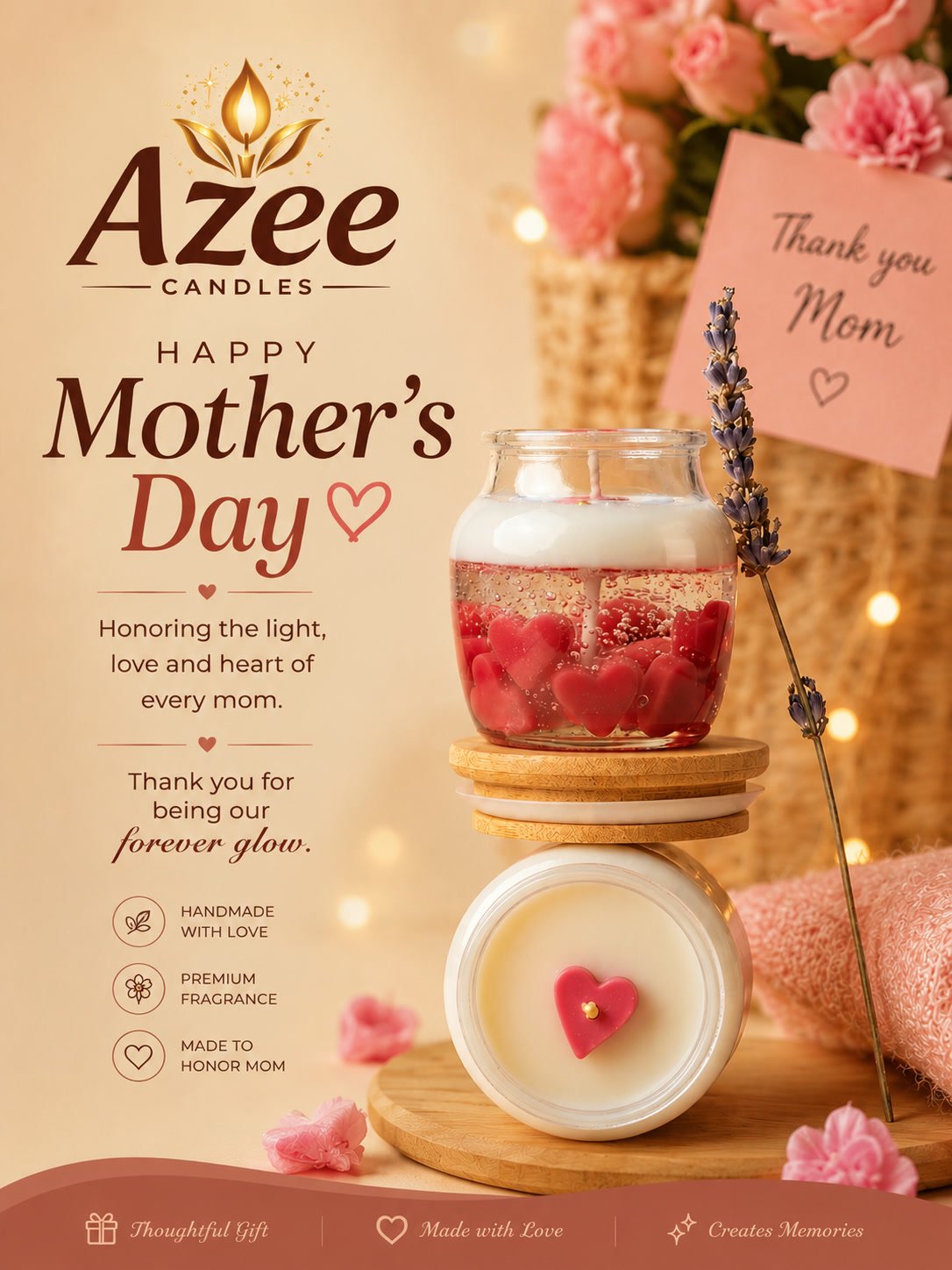 Azee Candles best seller pair
