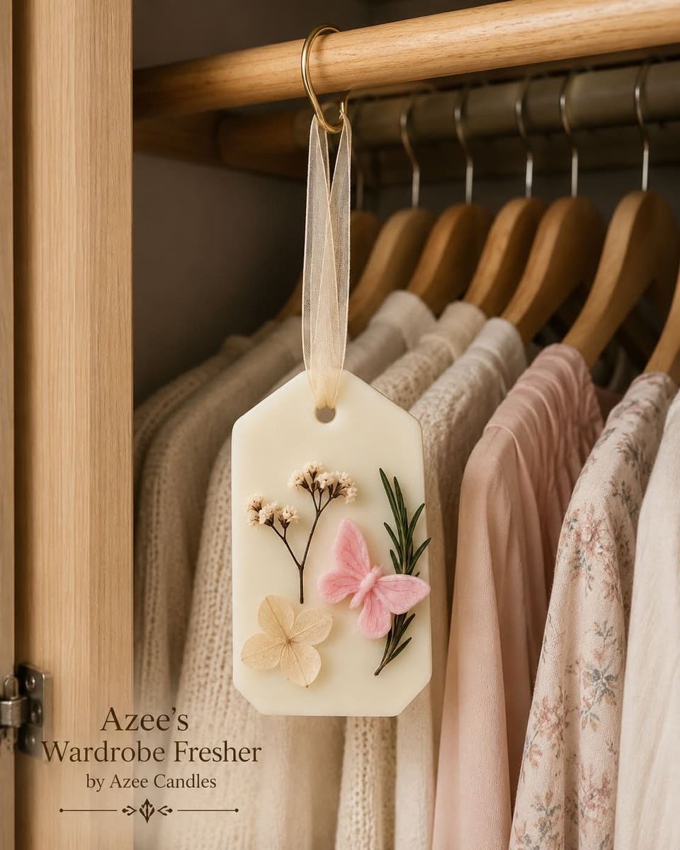 Pressed Flower Wax Sachet